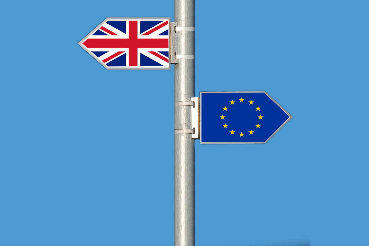 eu, united kingdom, british flag